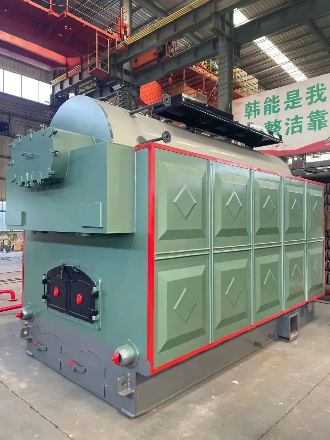 High Quality 0.35MW 0.7MW 1.4MW 2.1MW 2.8MW 5.6MW Coal Biomass Rice Husk Wood Fired Hot Water Boiler Steam Boiler